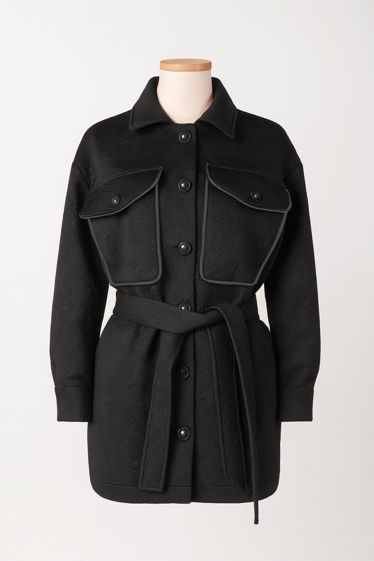 Casaco com Cinto Preto - SAHOCO  7