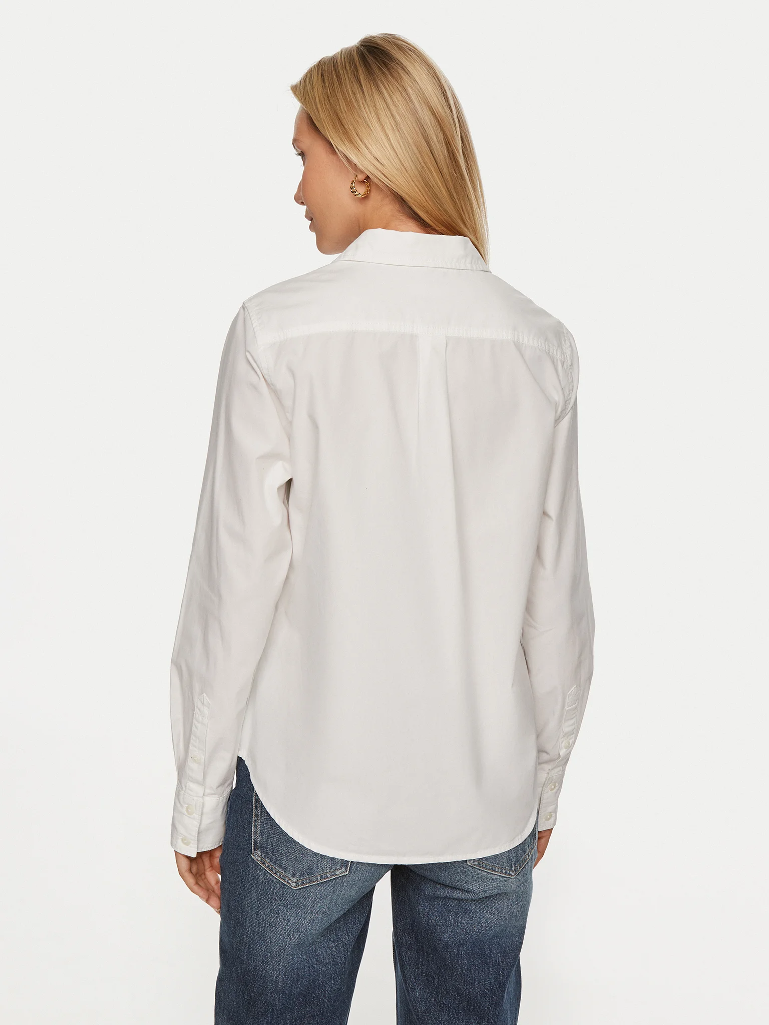 Camisa Regular Básica Branco - Guess Jeans 2