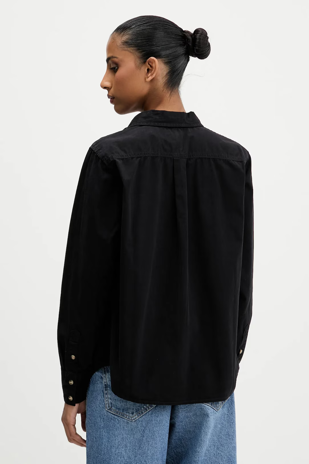 Camisa Regular Básica Preto - Guess Jeans  3