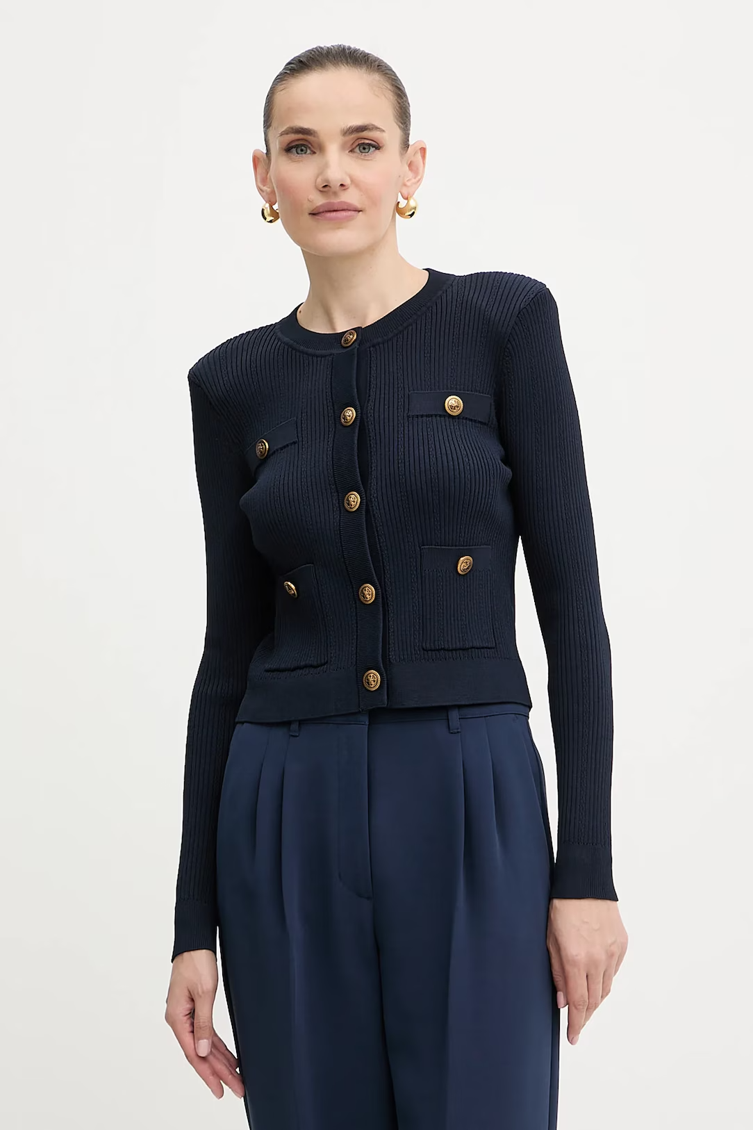 Casaco de Malha Emmie Azul - Guess  1