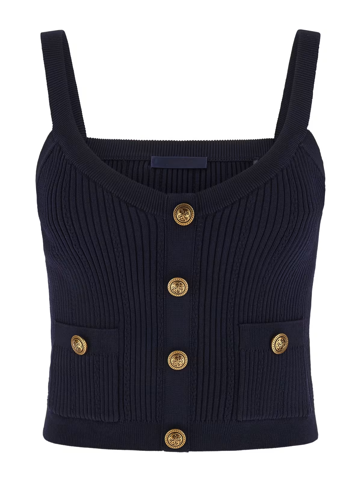 Top de Malha Emmie Azul - Guess 5