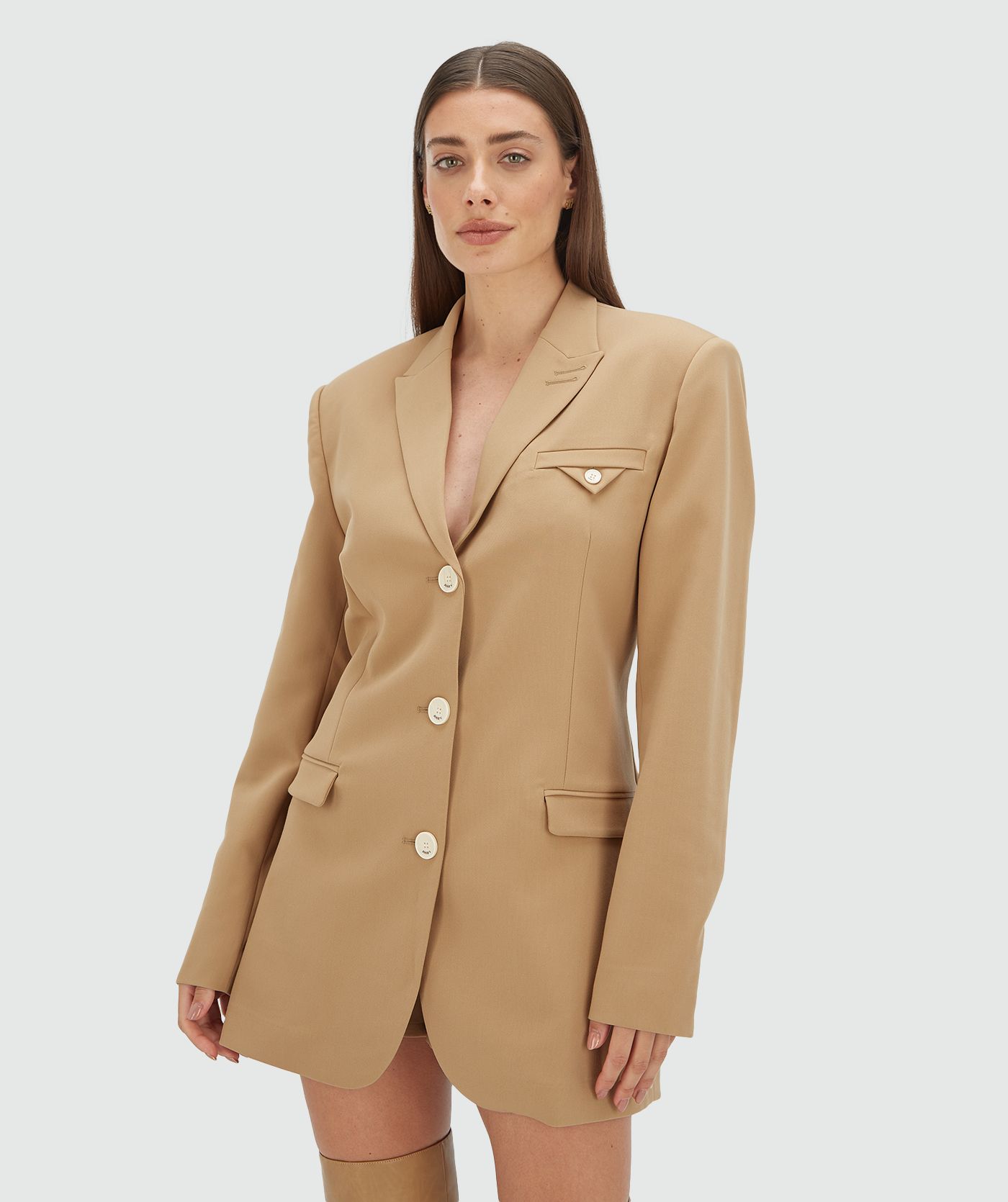 Blazer + Calção ESTRELLA Bege - Josh V 2