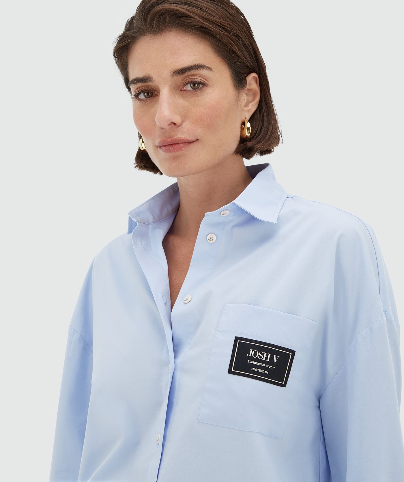 Camisa BERDINA Azul - Josh V  3