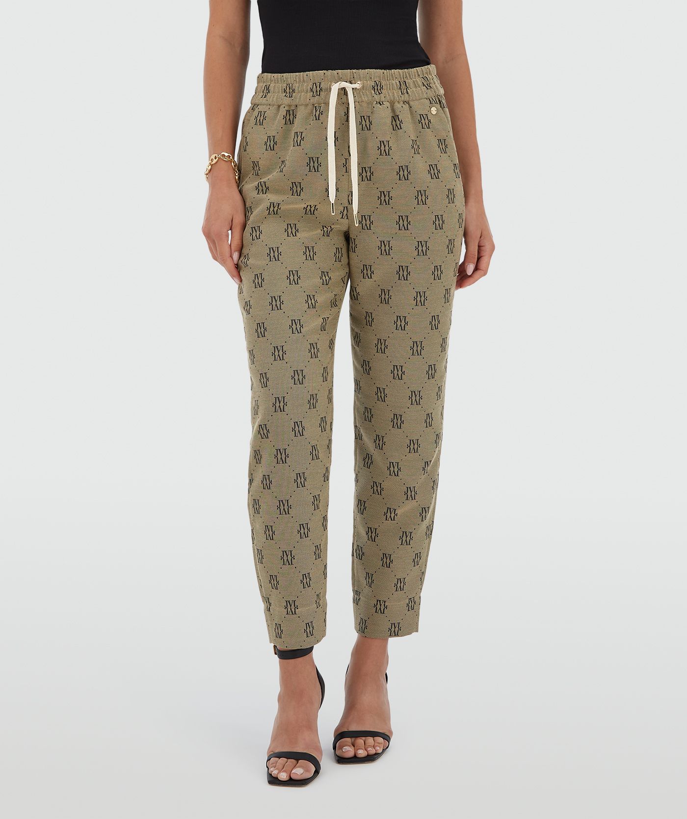 Calças BRIARY Logo Bege - Josh V 1