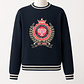 Sweatshirt com Bordado Collegiate Azul - SAHOCO - vignette 2