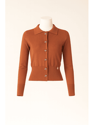 Casaco de Malha com Gola Camel - SAHOCO 