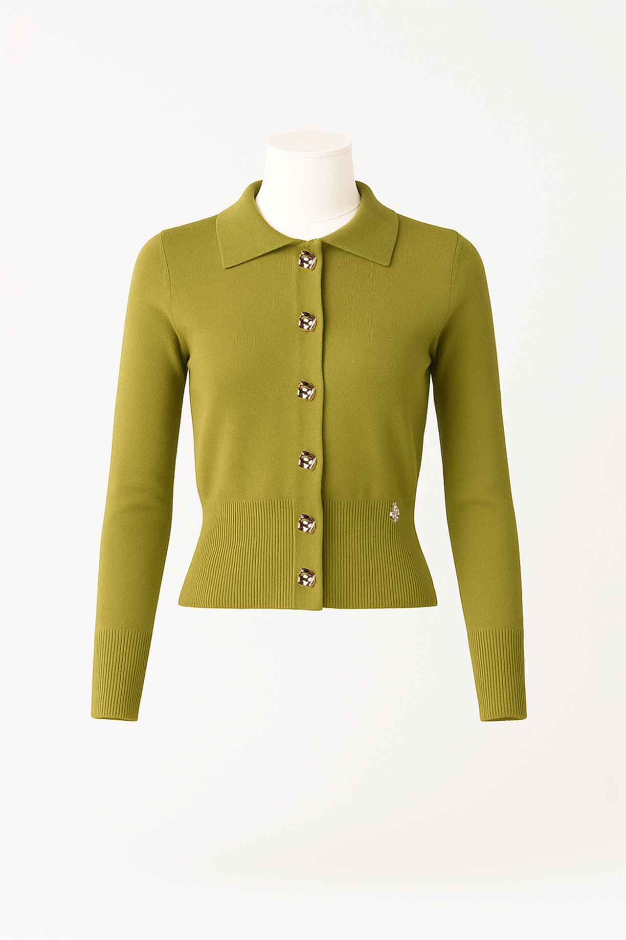 Casaco de Malha com Gola Verde - SAHOCO  2