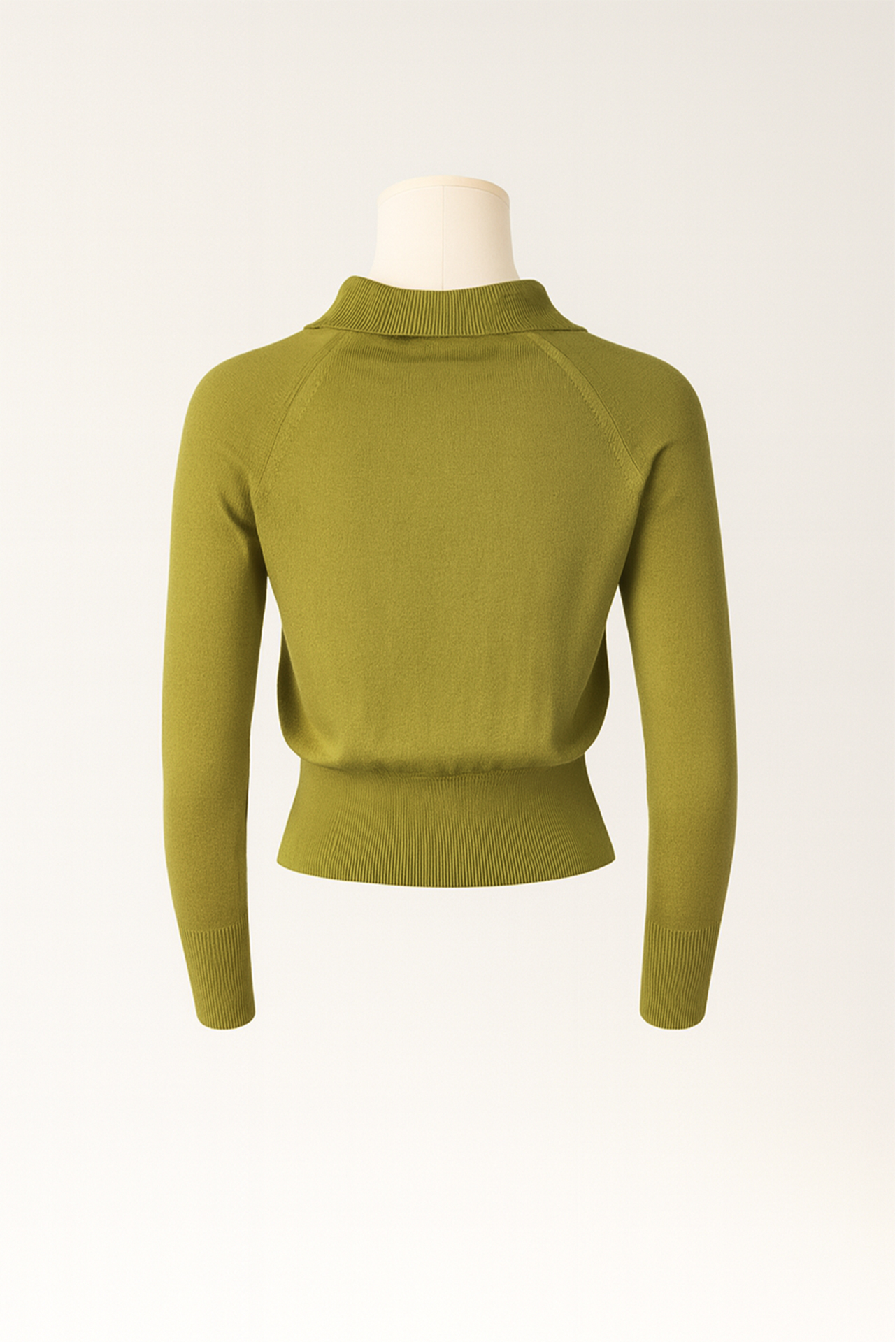 Casaco de Malha com Gola Verde - SAHOCO  3