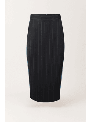 Saia Lápis com Faixa Azul - SAHOCO 