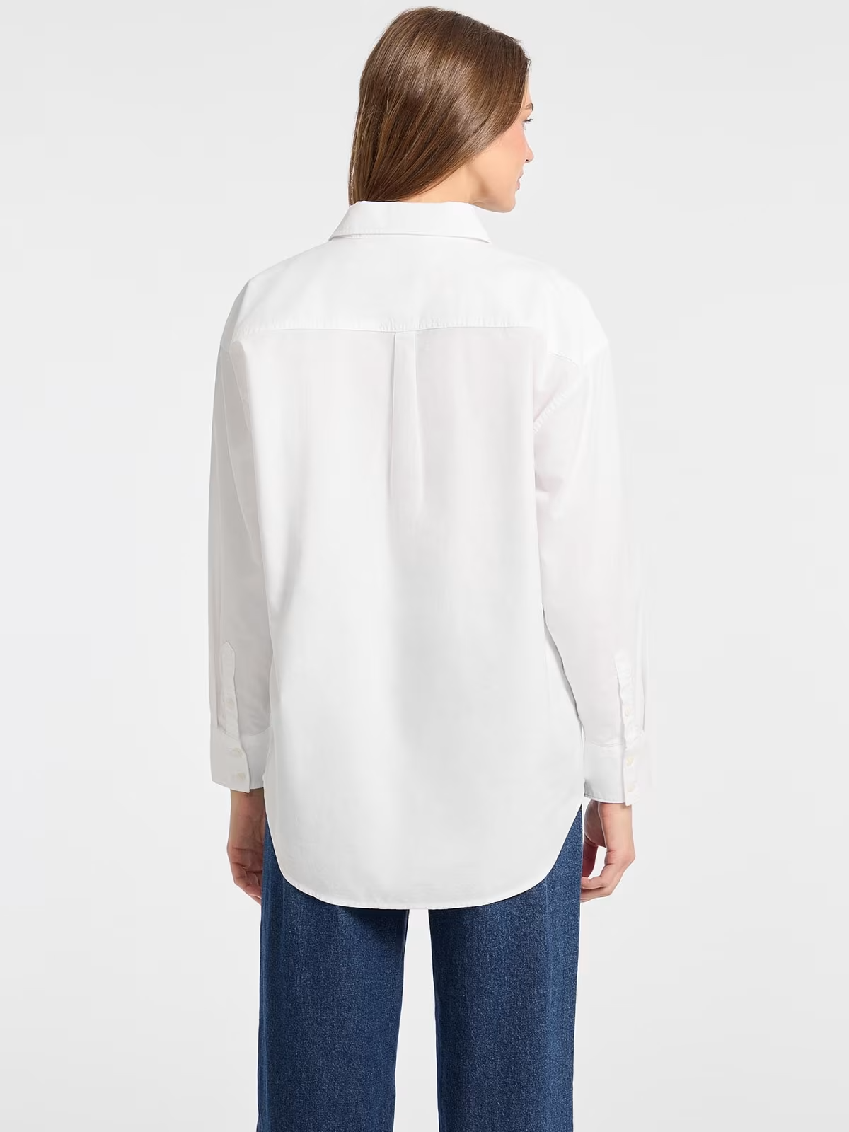 Camisa Oxford Logo Bordado Branco - Guess Jeans 2