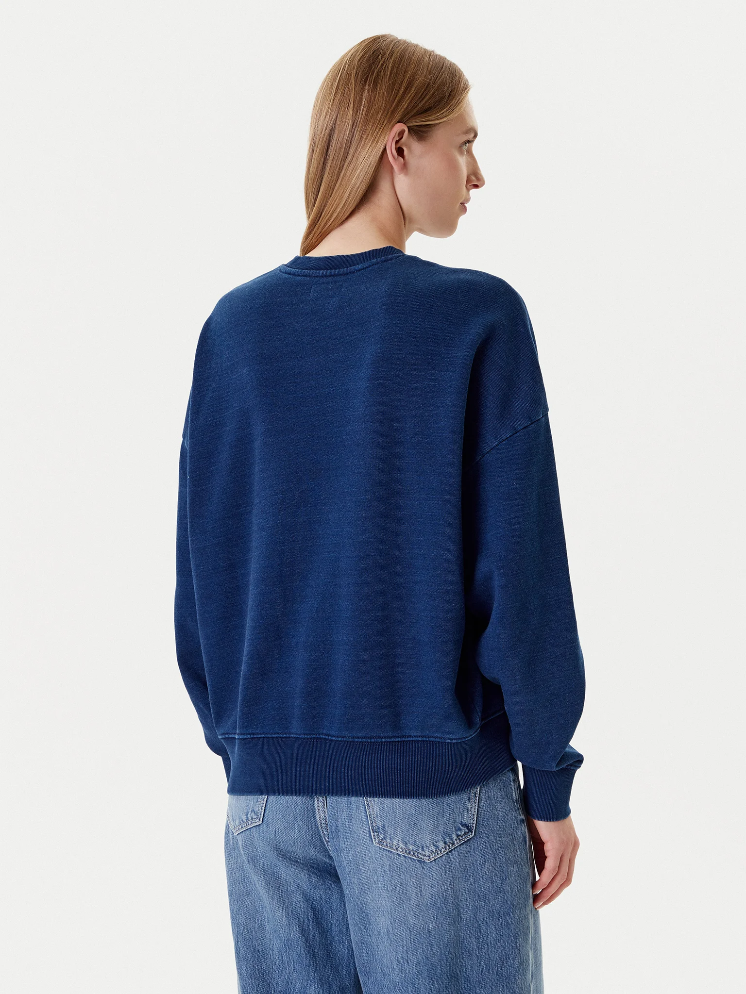 Sweat com Triângulo Azul Indigo  - Guess  2