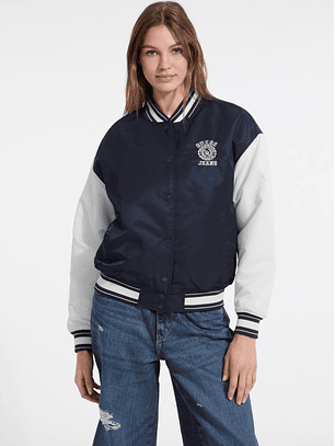 Casaco Bomber Varsity Azul - Guess Jeans