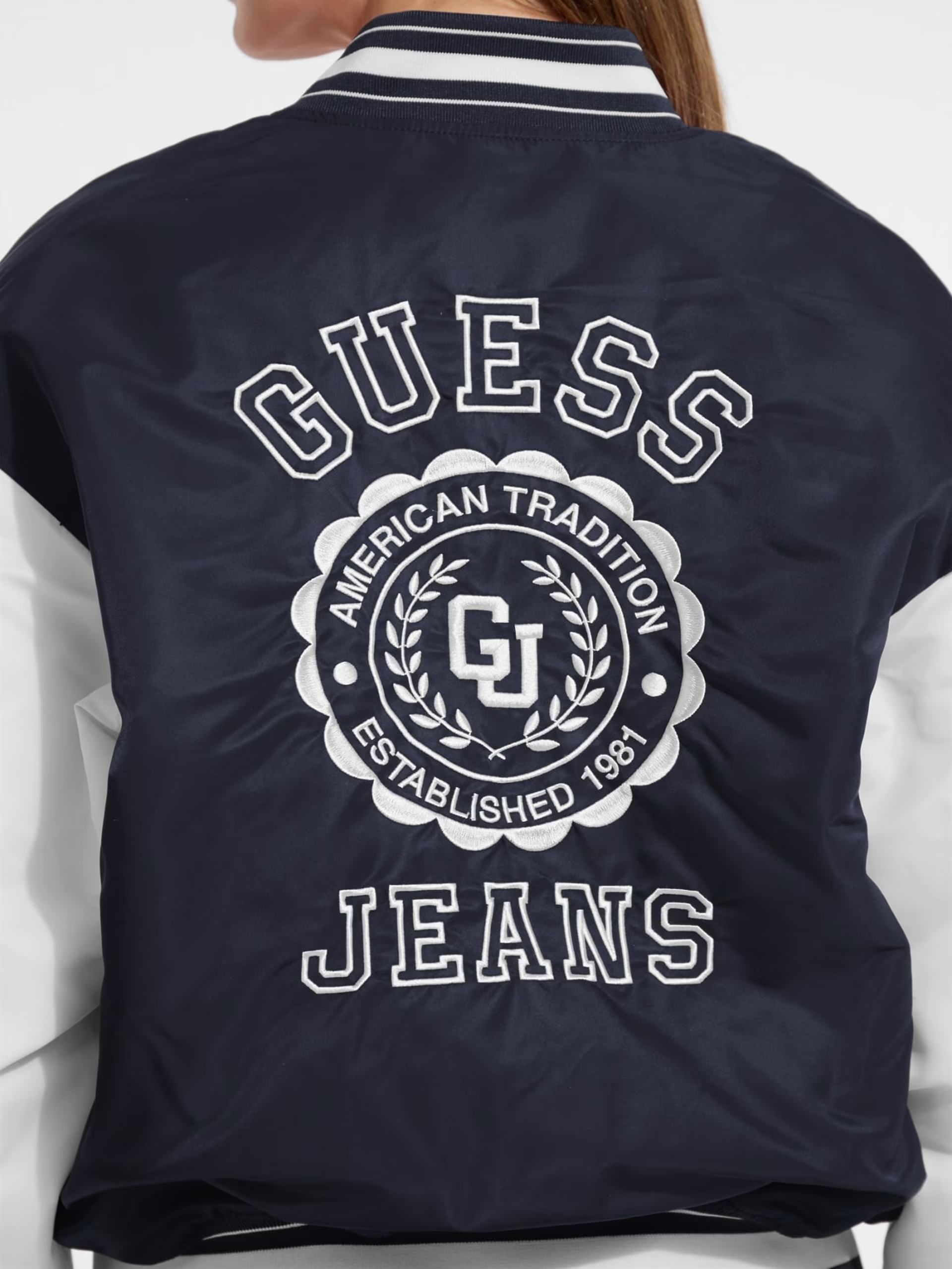 Casaco Bomber Varsity Azul - Guess Jeans 2
