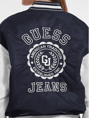 Casaco Bomber Varsity Azul - Guess Jeans
