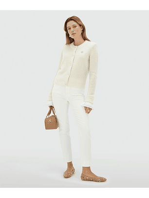 Casaco de Malha BEBE Branco - Josh V 