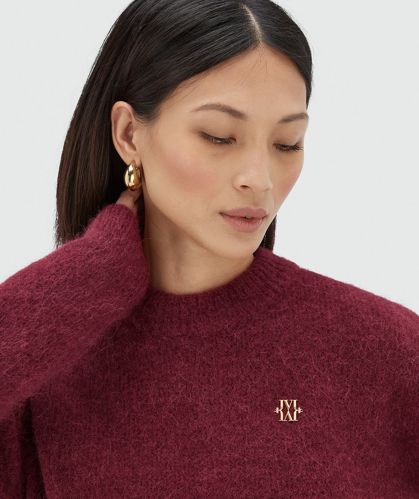 Camisola de Malha FRESIA Bordeaux - Josh V 5