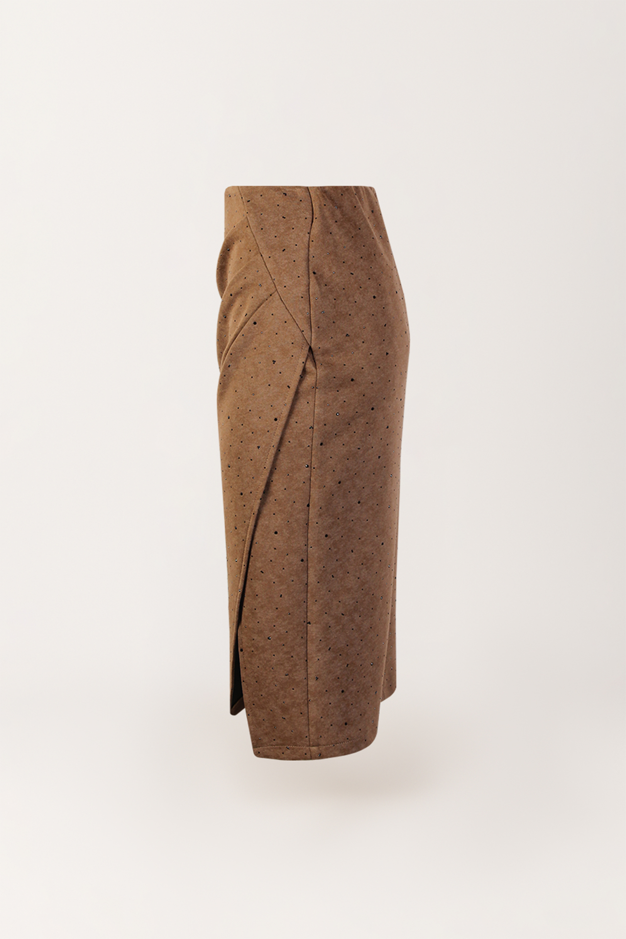 Saia Lápis Midi Castanho - SAHOCO 3