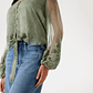 Blusa Camilla em Seda Verde - Guess   - Thumbnail 3