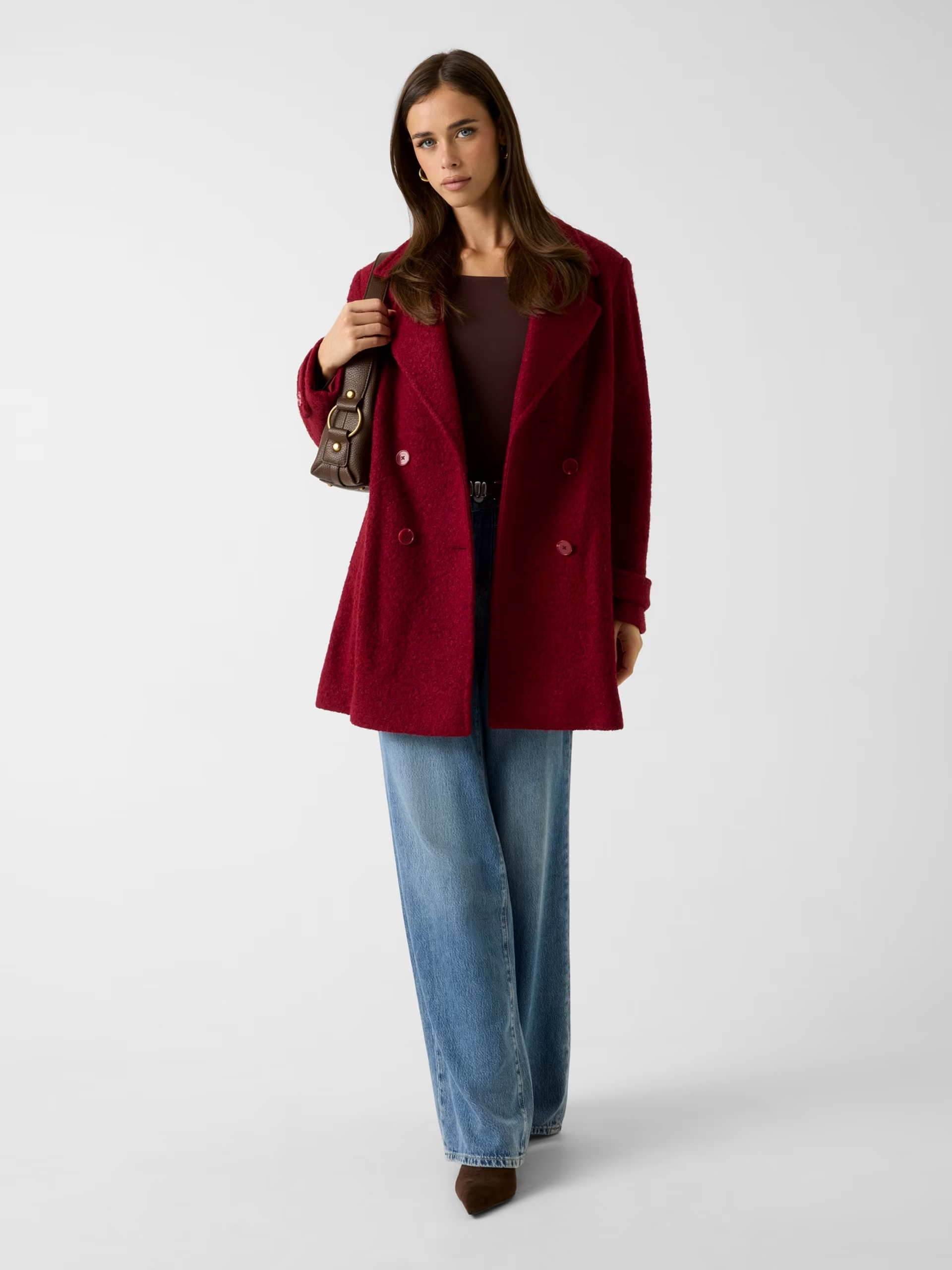 Casaco Caraculo Leona Bordeuax - Guess 2