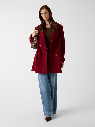 Casaco Caraculo Leona Bordeuax - Guess