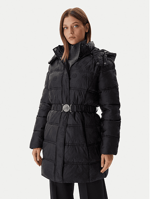 Casaco Médio IMMA Logo Preto - Guess