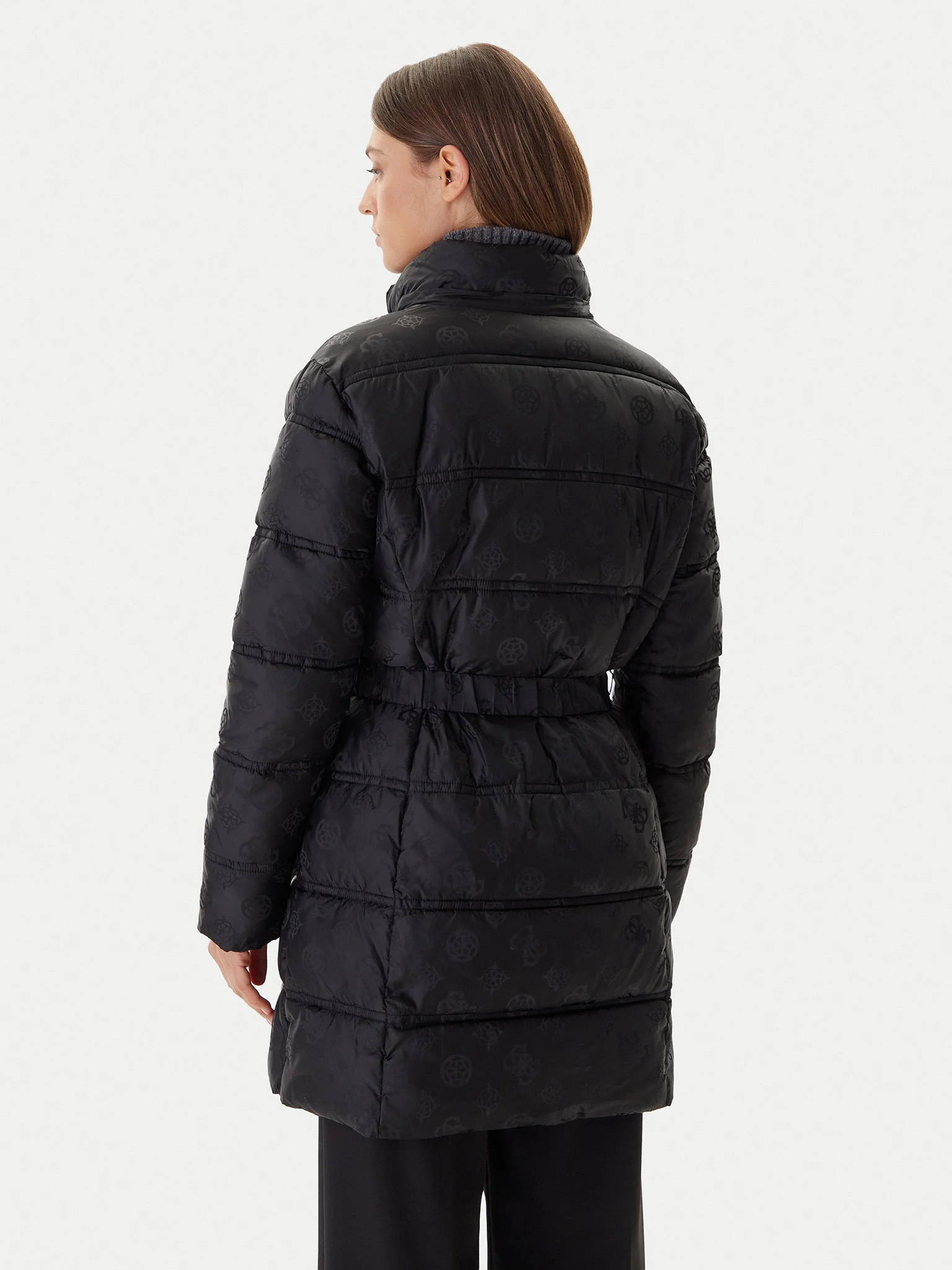 Casaco Médio IMMA Logo Preto - Guess 3