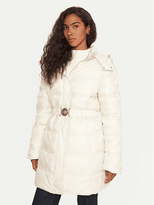 Casaco Médio IMMA Logo Branco - Guess