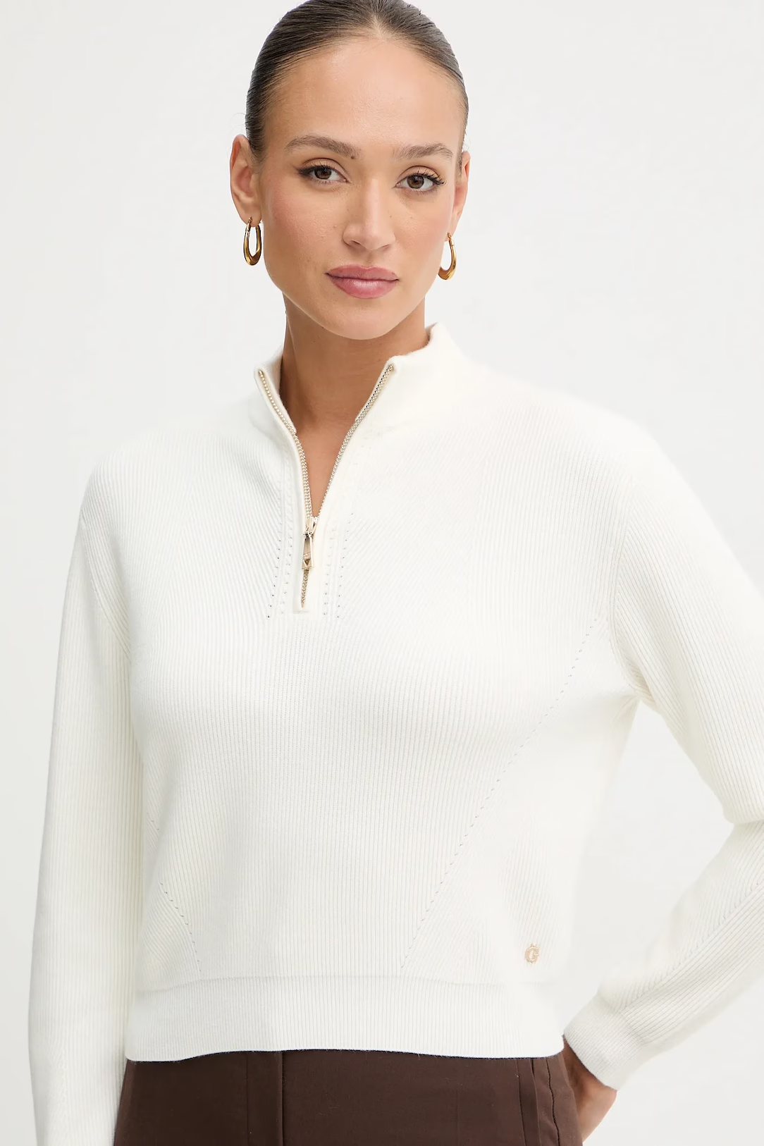 Camisola HARLEY em Malha Branco - Guess 5