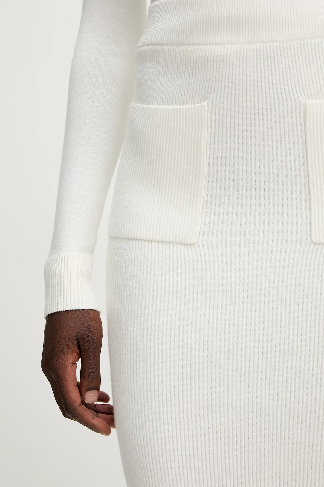 Saia HARLEY Malha Branco - Guess  5