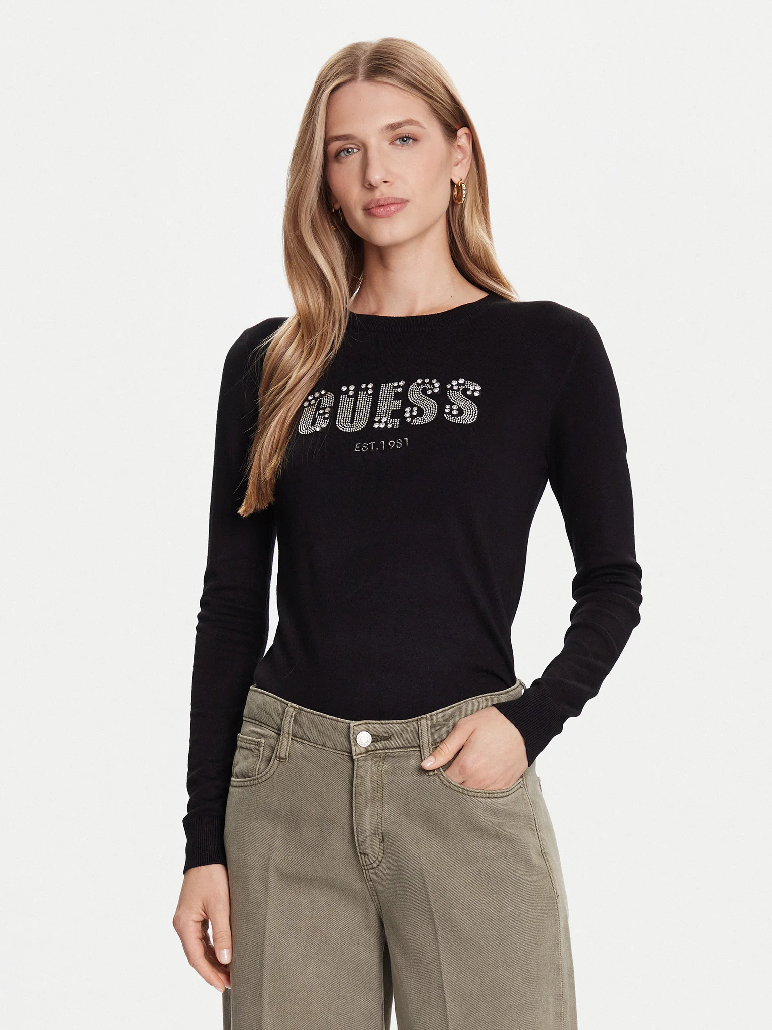 Camisola de Malha REYNA Preto - Guess  1