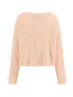 Camisola HINATA  de Malha com Laços Rosa - Guess