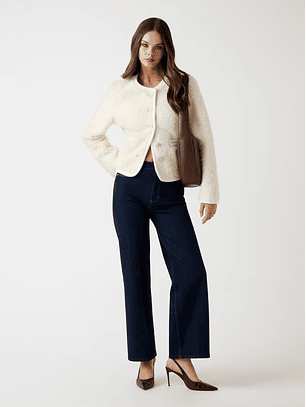 Casaco IVANA em Lã Branco - Guess 