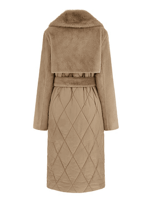 Trench Kispo com Pelo Taupe - Guess