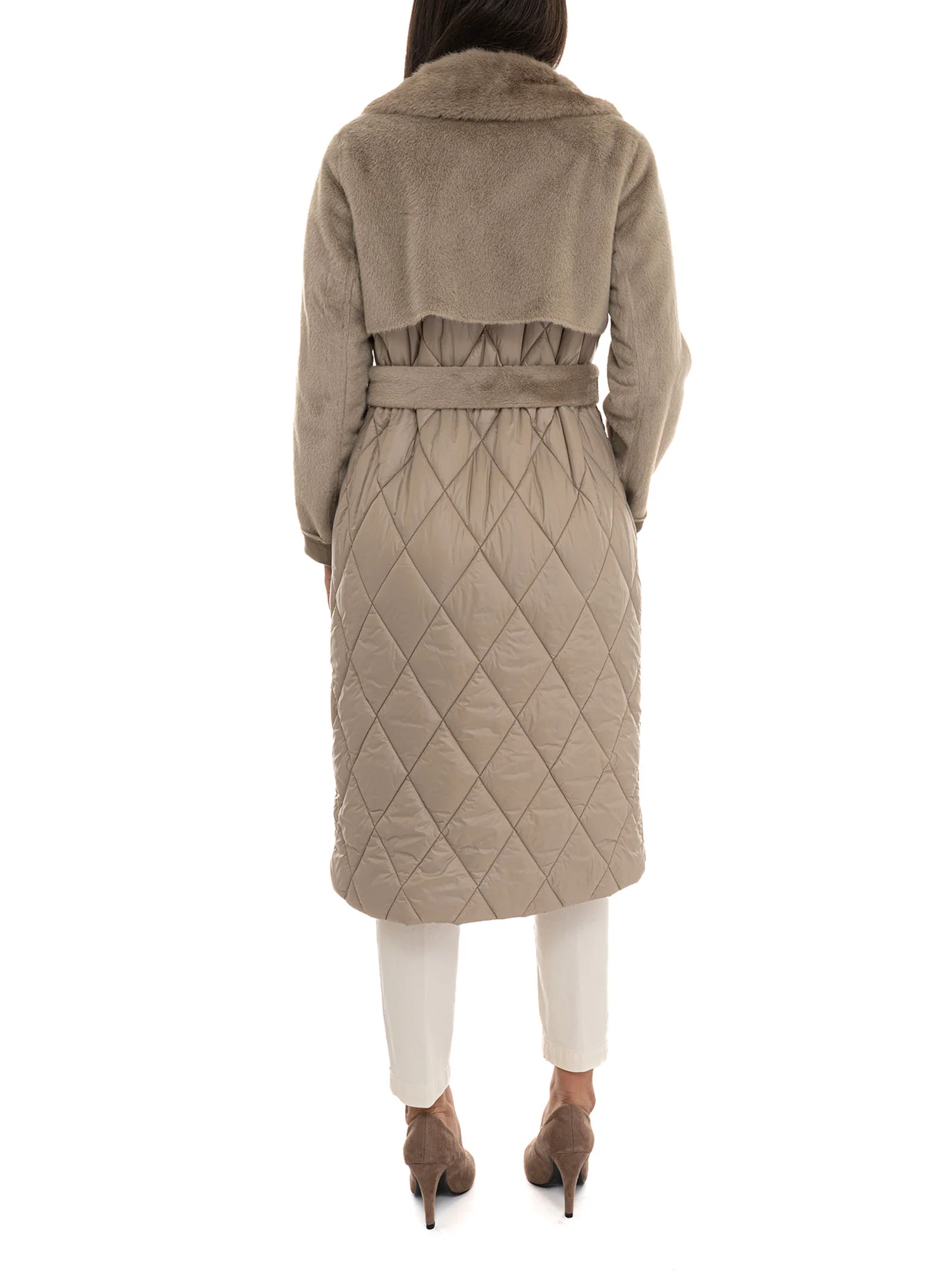 Trench Kispo com Pelo Taupe - Guess 3