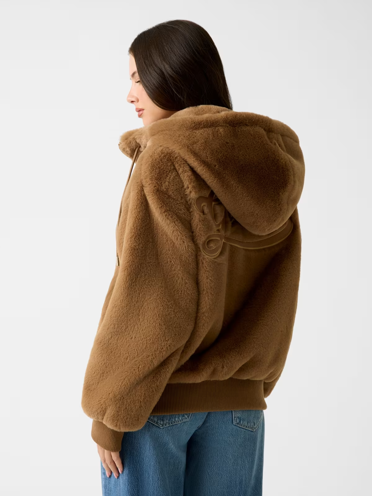 Casaco em Pelo LUCREZIA Camel - Guess 2