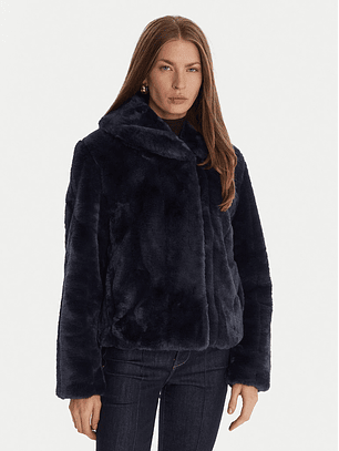 Casaco em Pelo NEW SOPHY Azul  - Guess 