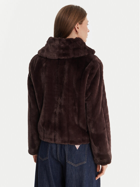 Casaco em Pelo NEW SOPHY Castanho - Guess 2