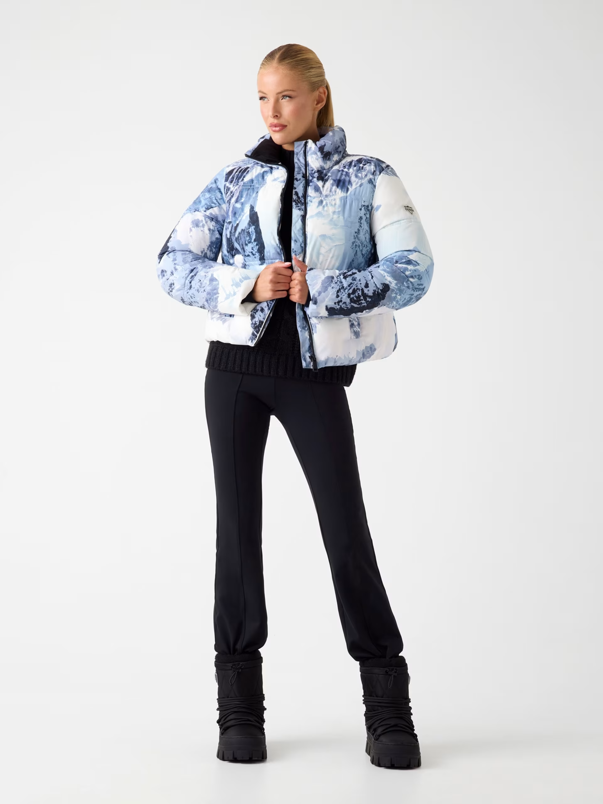 Casaco Puffer Ski Azul - Guess  3