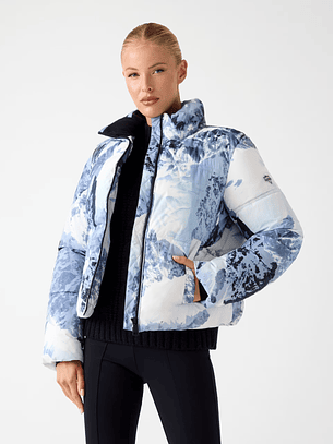 Casaco Puffer Ski Azul - Guess 