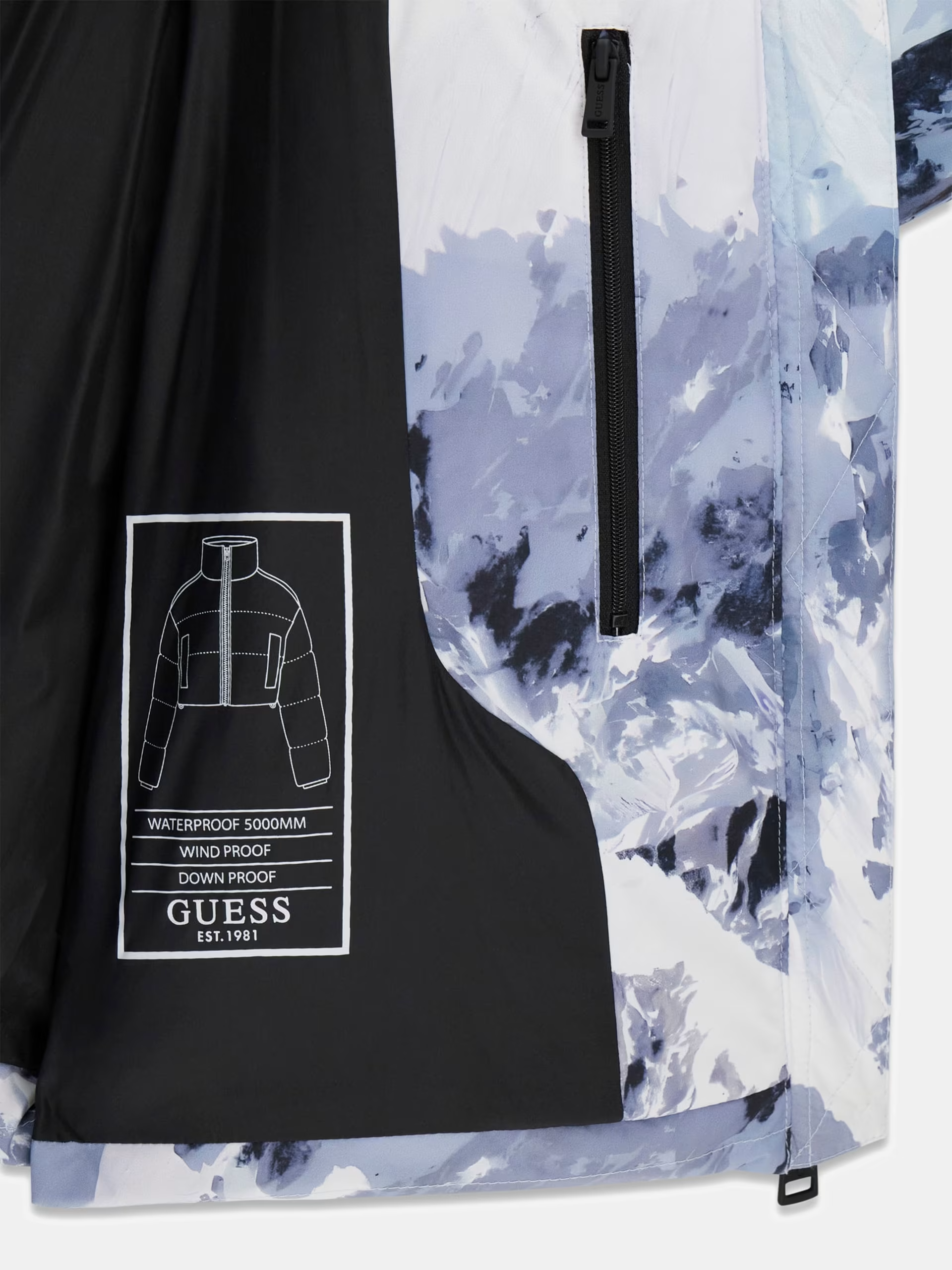 Casaco Puffer Ski Azul - Guess  8