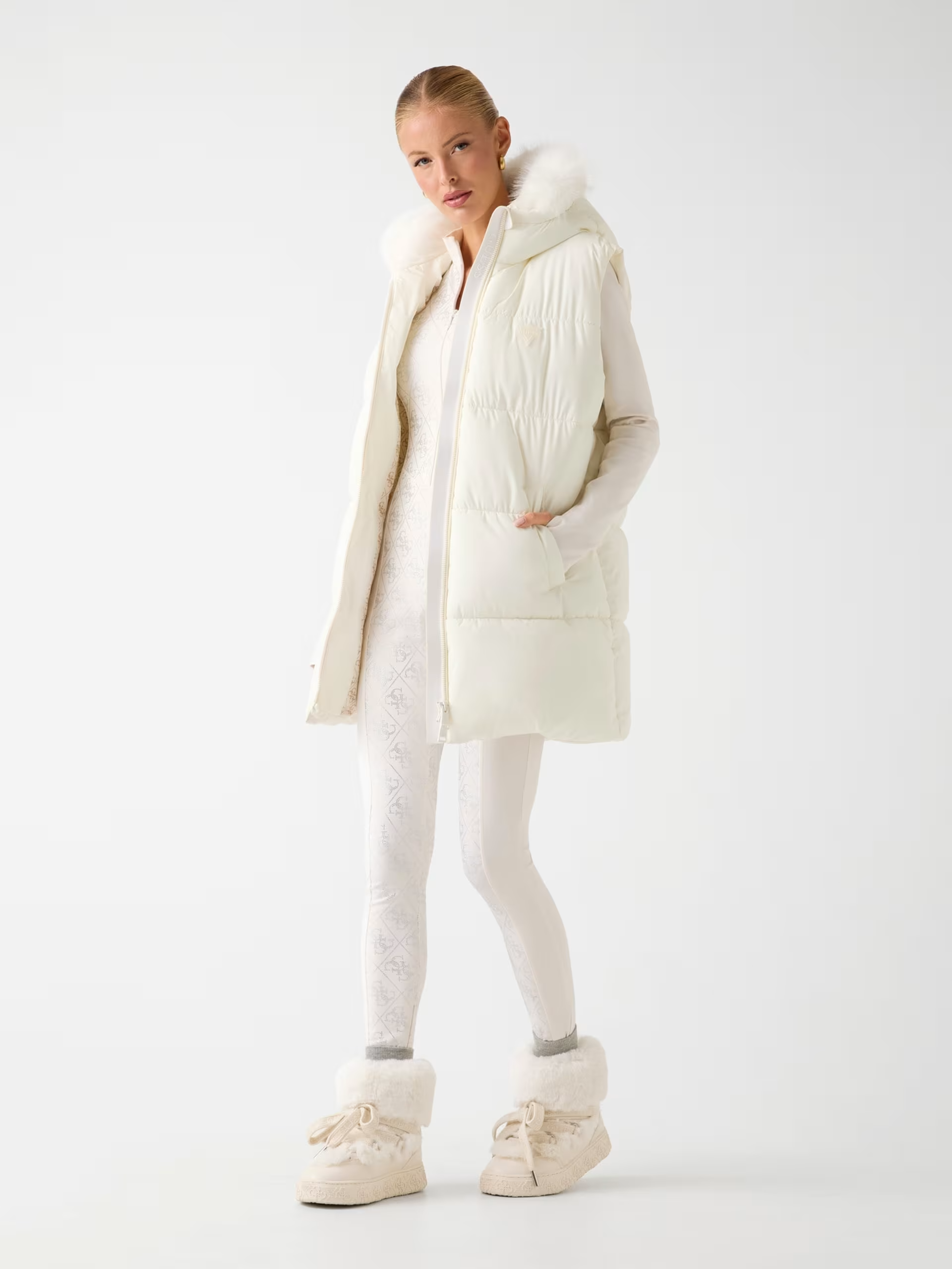 Colete KATRINA Ski Branco - Guess  4