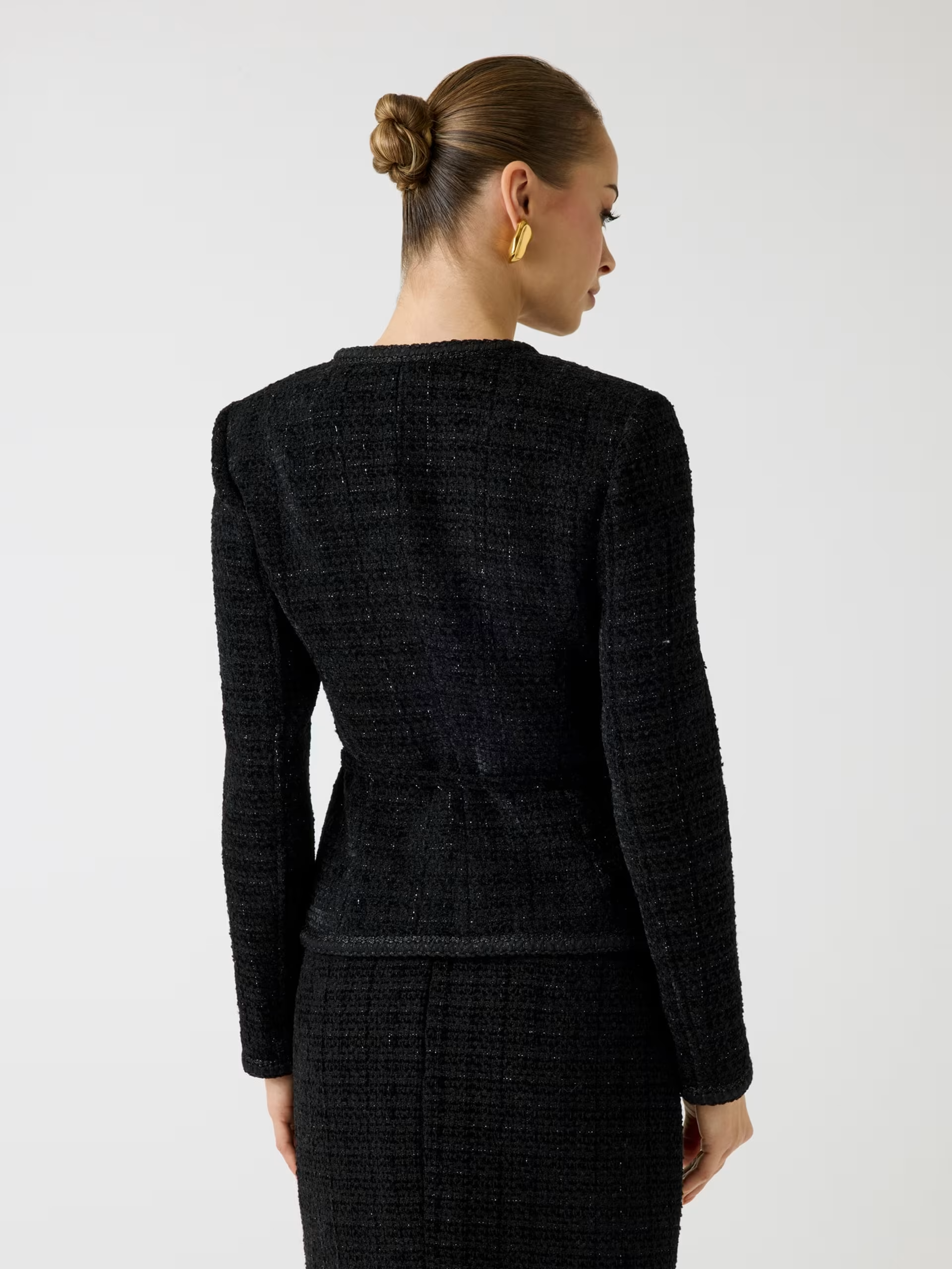 Casaco SUE em Tweed Preto - Guess 3