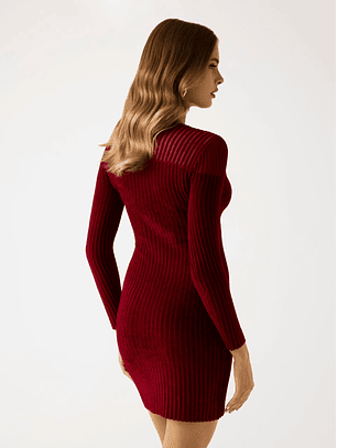 Vestido Justo ROMENA Vermelho - Guess 