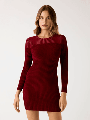 Vestido Justo ROMENA Vermelho - Guess 