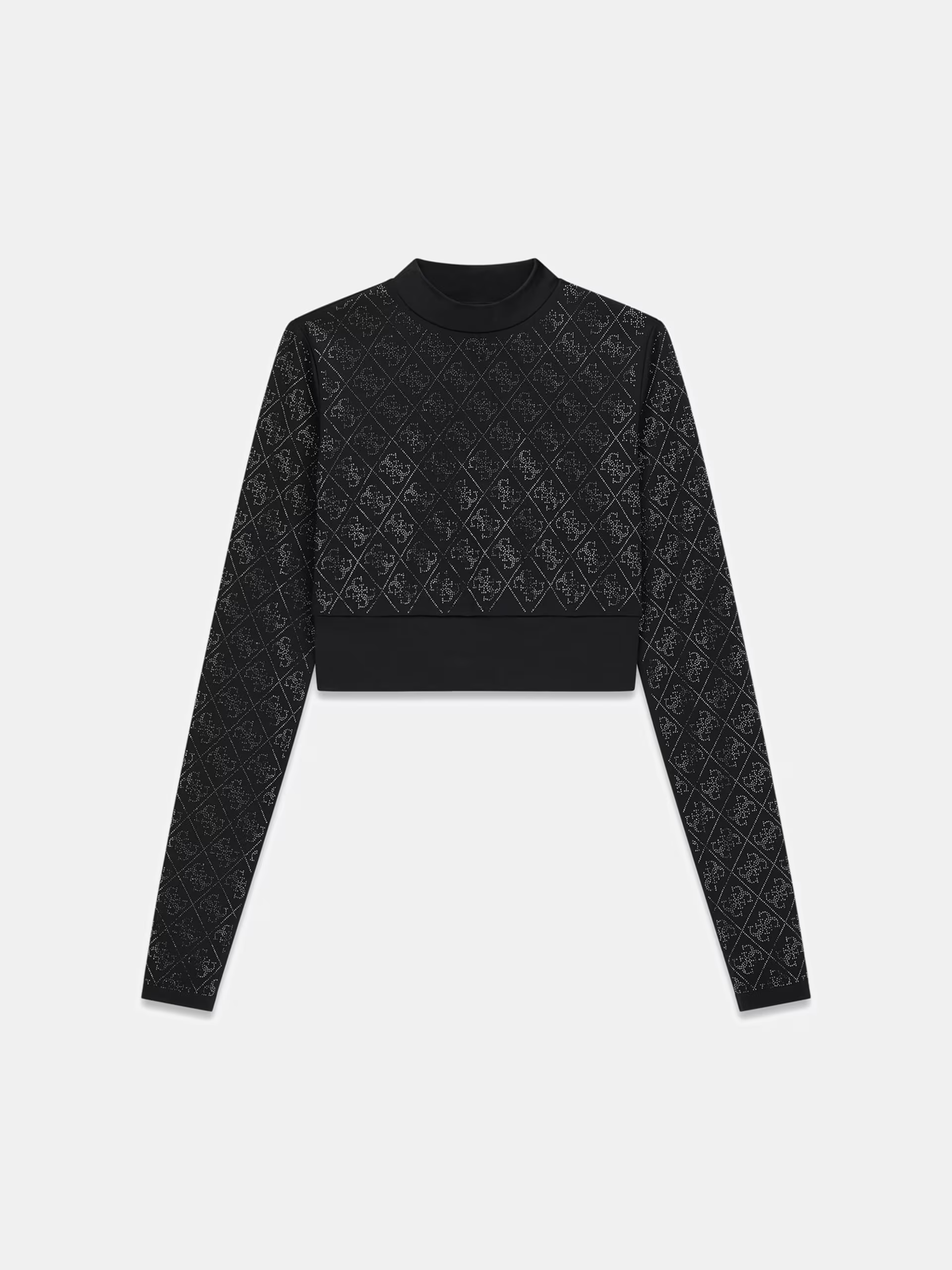 Camisola DEBBY Ski Curta com Strass Preto - Guess 5