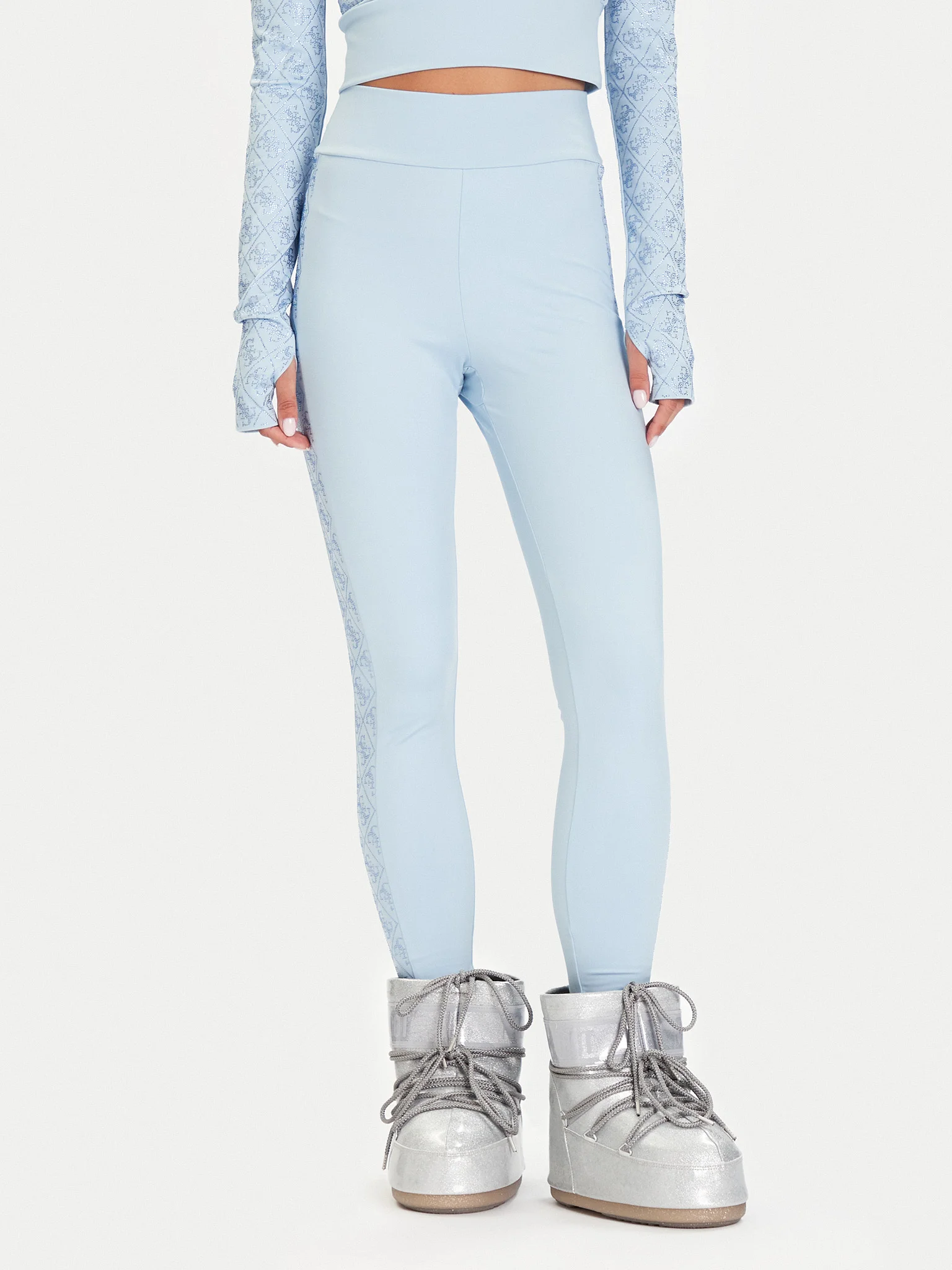 Leggings DEBBY Ski Strass Azul - Guess 1