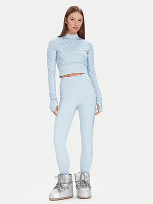 Camisola DEBBY Ski Curta com Strass Azul - Guess 