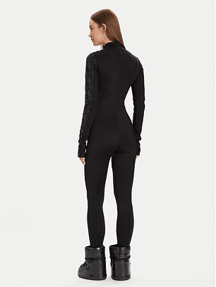 Macacão DEBBY SKI Logo Strass Preto - Guess 