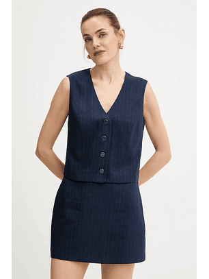 Colete ZANITA Azul Giz - Guess