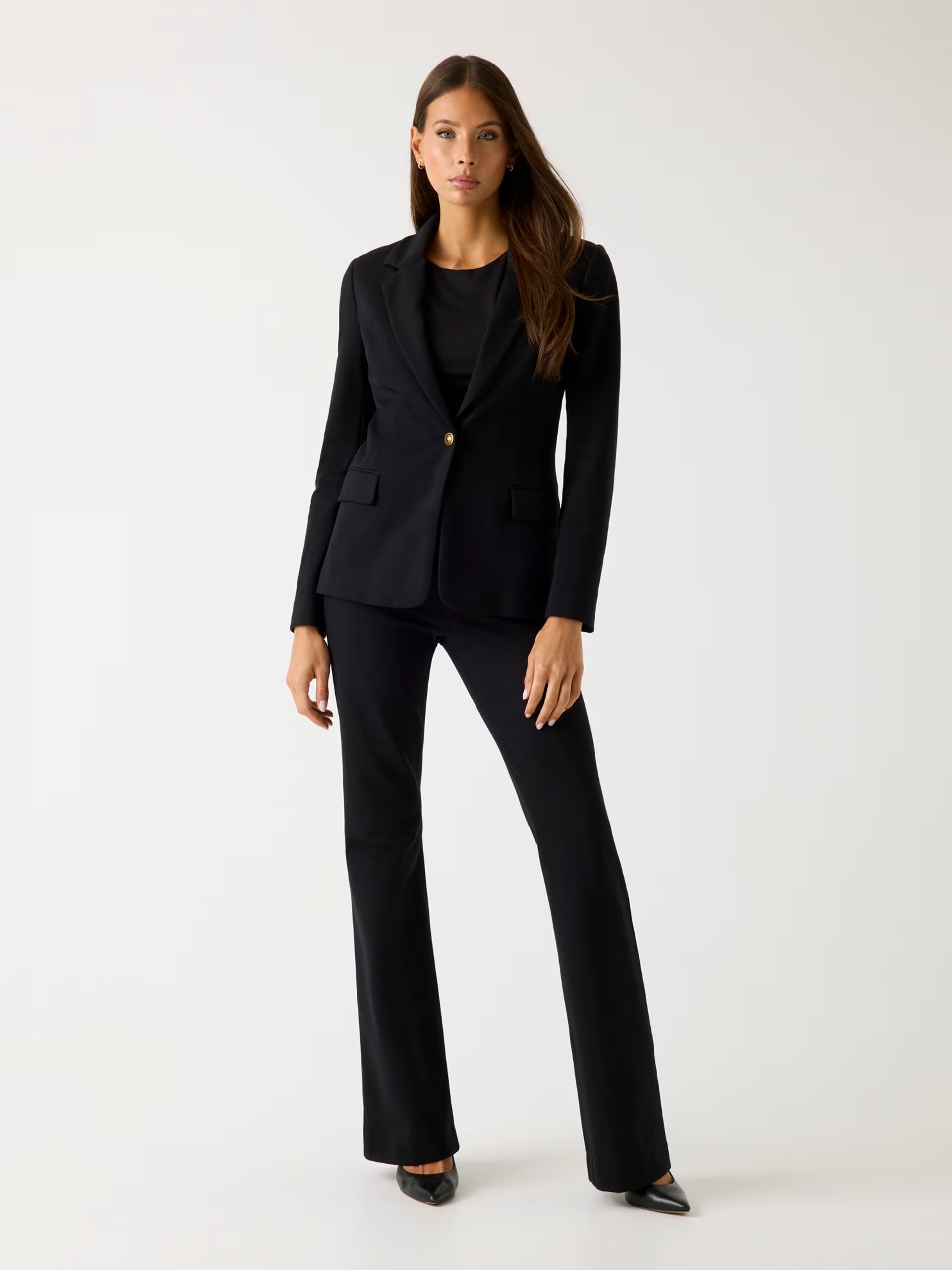 Calças CHRISSY Boot Cut Preto - Guess 3